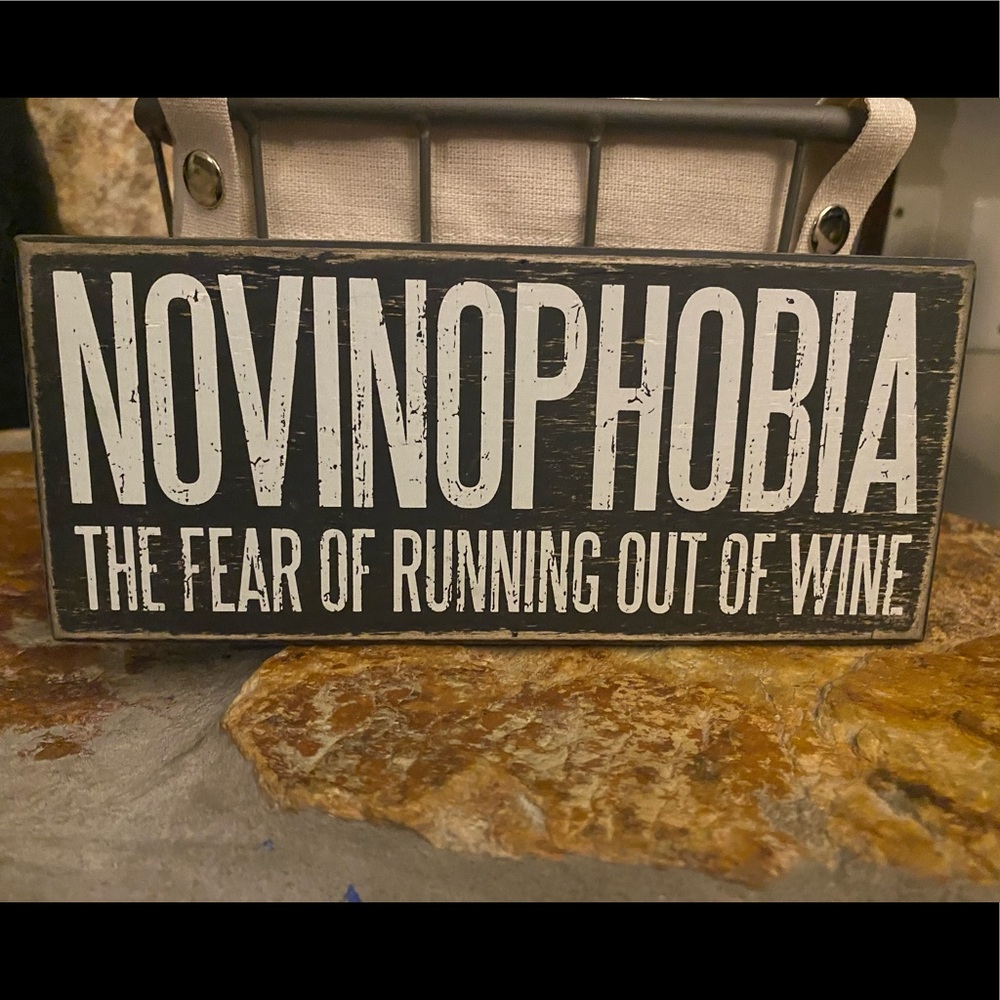 Wine lover sign